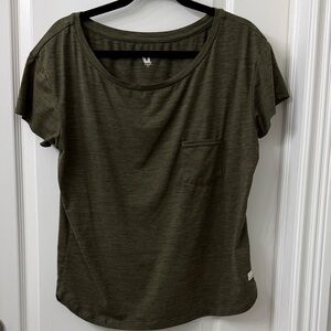 Vuori Forest Green Short Sleeve Tee
